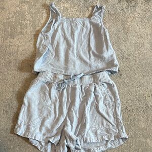 Lucky Brand Light Blue Matching Set Size Small
